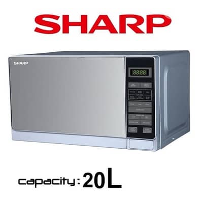 Sharp R-20MT 20-Liter 800W Microwave Oven, 220 Volts