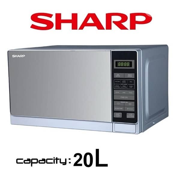 Sharp R-20MT 20-Liter 800W Microwave Oven, 220 Volts 0