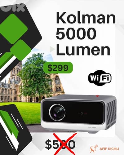 Kolman Projectors/5000 Lumens