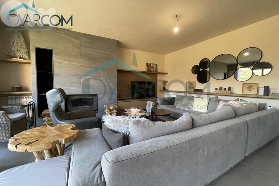DY2971 - Faraya Furnished Duplex Chalet with Garden for Sale! 4