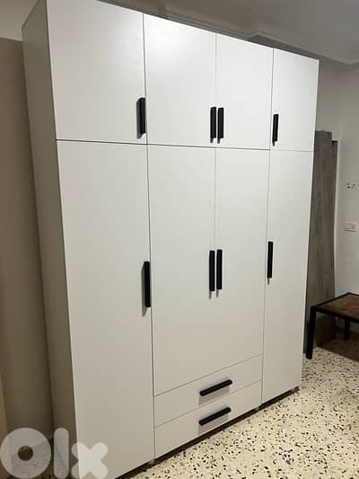 خزانة 4 درف طابقين جديدة من المعمل بافضل الاسعار