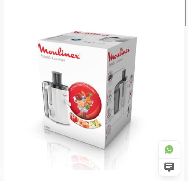 350W 950ml 2 Speeds Fruitelia Plus Juice Extractor JU370127 1