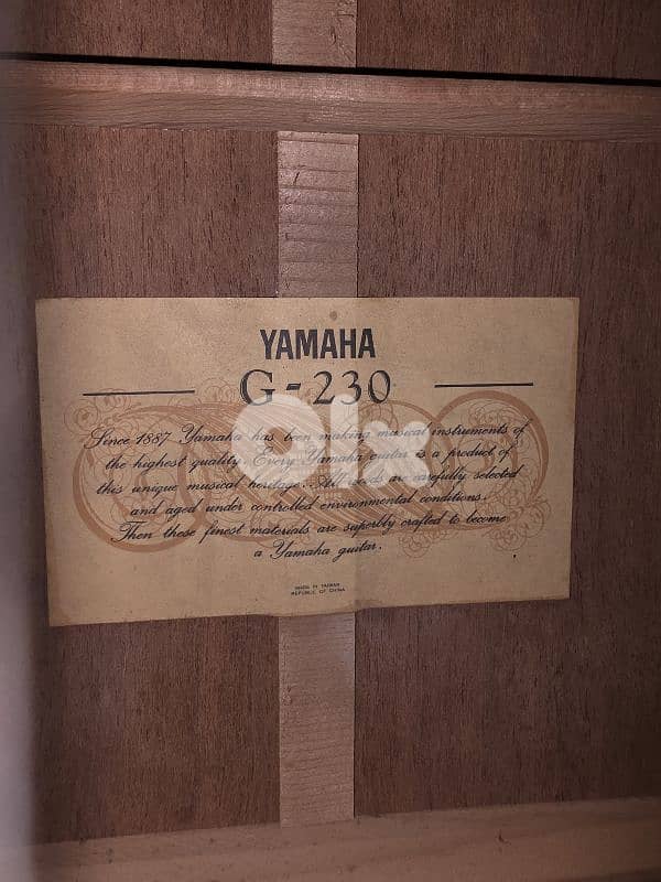 Yamaha G230 Classical Guitar For Sale غيتار ياماها للبيع 3