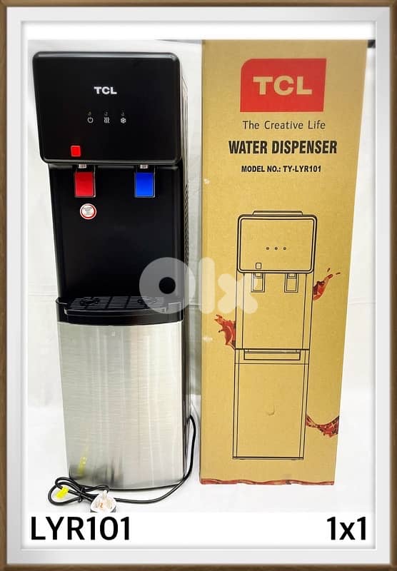TCl water dispenser hot and cold 0