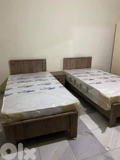 تختين مفرد مع فرش جديد من المعمل بافضل الاسعار