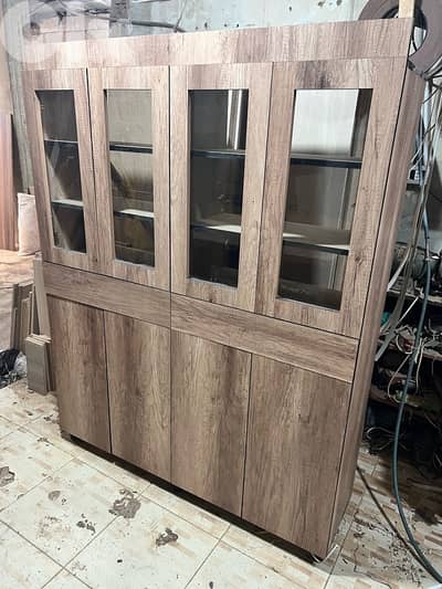 خزانة مطبخ 4 درف جديدة من المعمل بافضل الاسعار