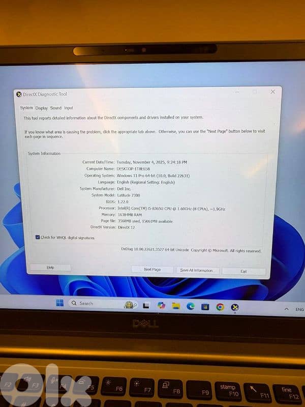 Dell latitude 2700 1