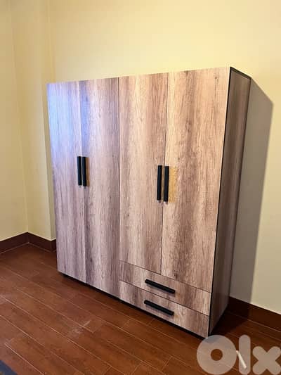 خزانة 4 درف جديدة من المعمل بافضل الاسعار