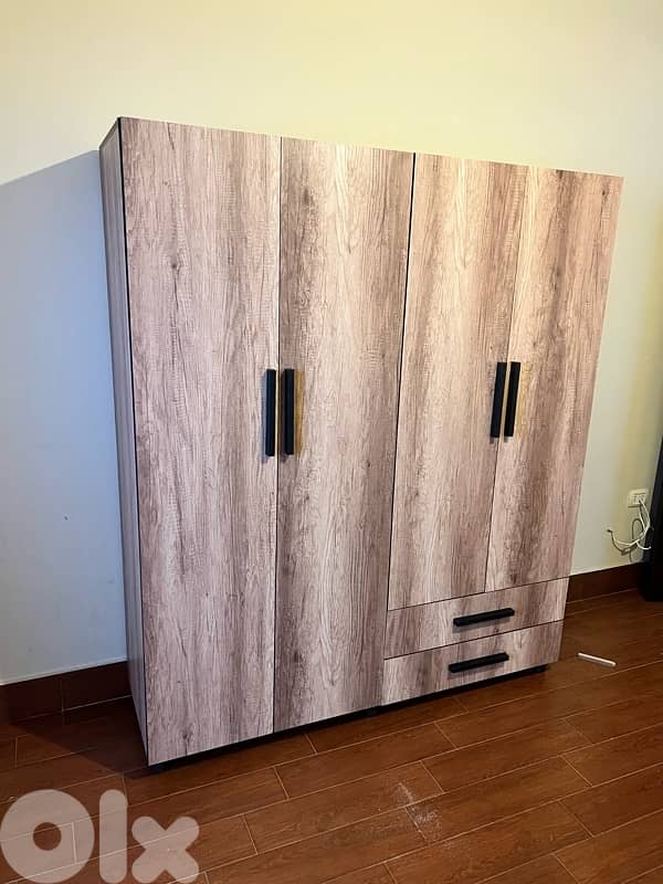 خزانة 4 درف جديدة من المعمل بافضل الاسعار 0