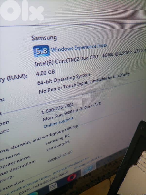 لابتوب Samsung بس بدها تغيير الشاشة 2
