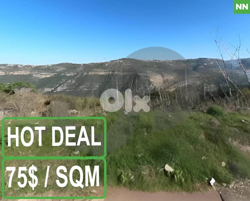 Land for sale | Baabda - Helaliyeh | Hot Deal | 75$/sqm REF#NN128155 0