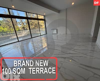 Brand new, 100sqm terrace, metn, dbayeh/ضبيه REF#DF128156