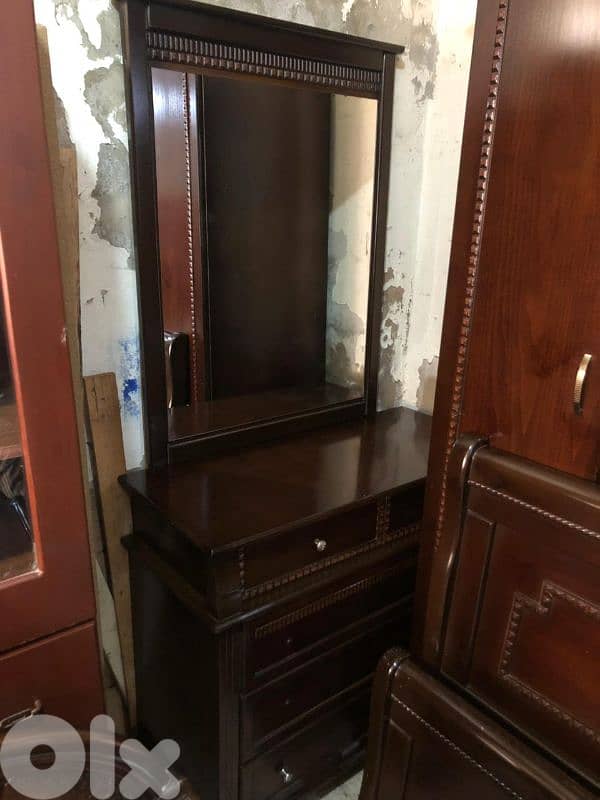 اوضة نوم خشب زان ولاتي ملبسة قشرة زان 3