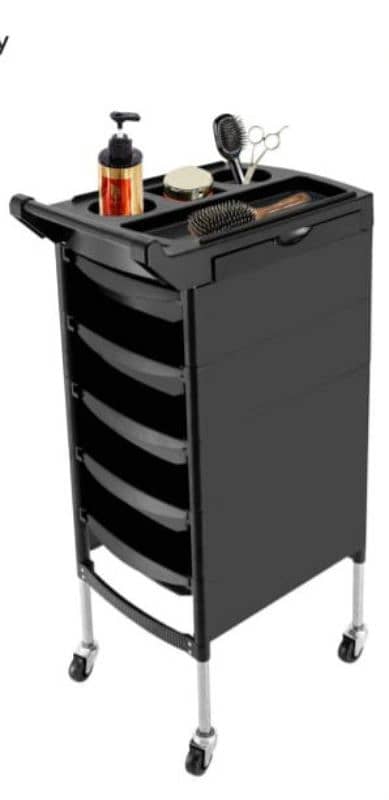 beauty salon rolling cart 0