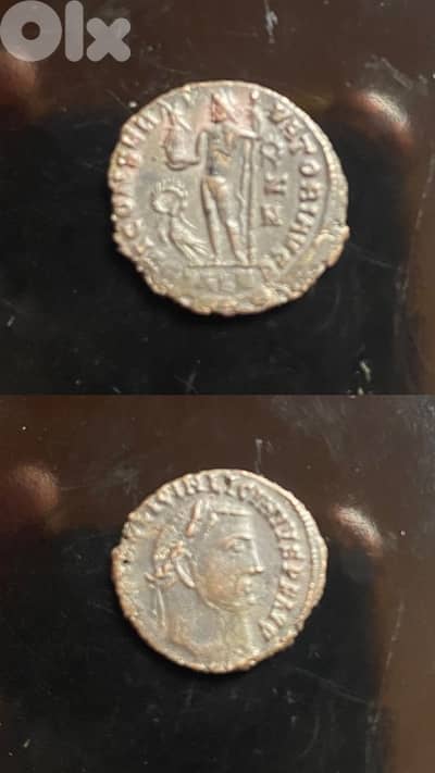 عملة رومانية قديمة – الإمبراطور قسطنطين الكبير (القرن الرابع الميلادي