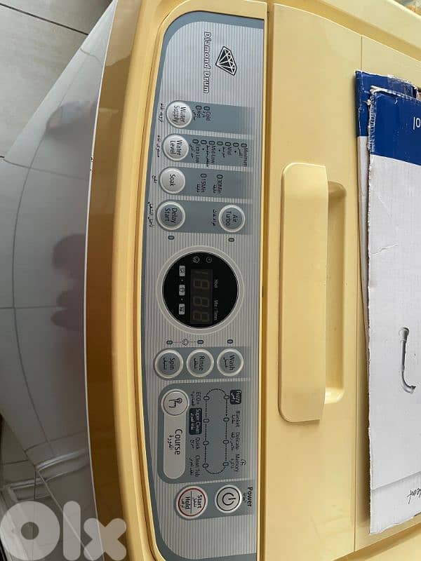 غسالة سامسونج WA15P9 أوتوماتيكية علوية – 15 كجم 2