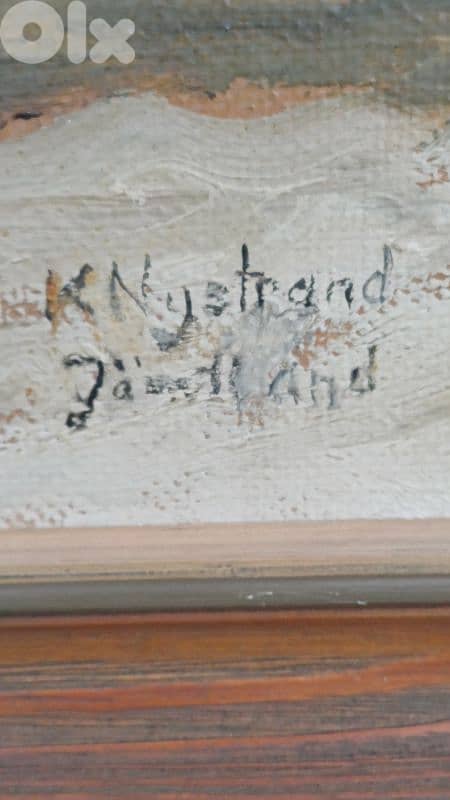 لوحة رسم زيتي اوروبية 8