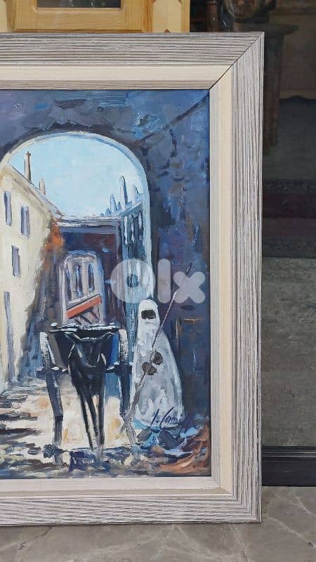 لوحة رسم زيتي اوروبية 3