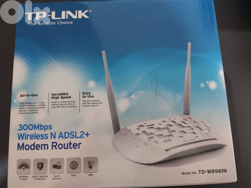 Two adsl routers newer version and older one both working 1