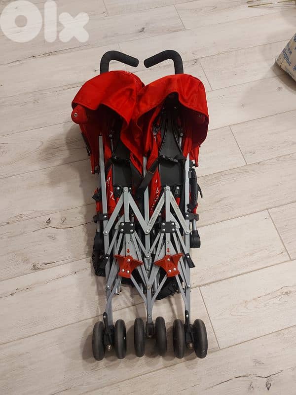 Maclaren Twin Stroller 1