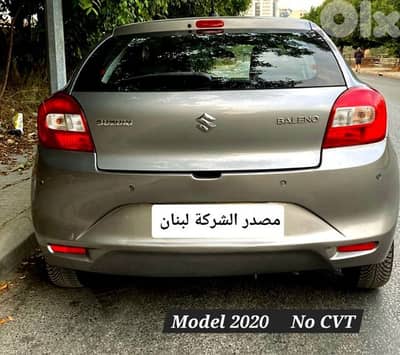 2020 Suzuki Baleno  53000 km    مصدر الشركة لبنان شبه جديدة