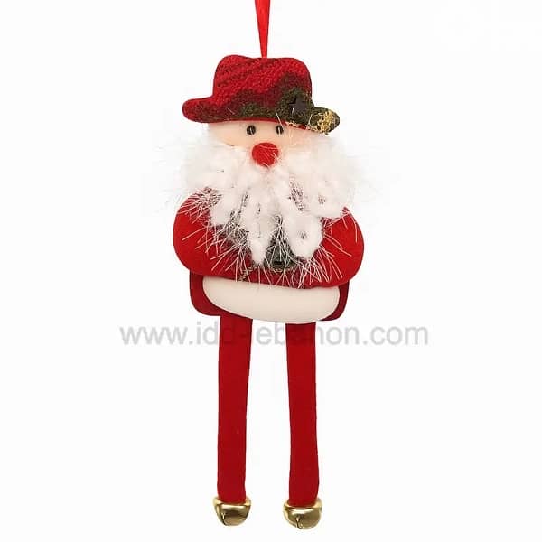 Christmas Plush Ornaments Long Legs and Golden Bells (20–26 cm) 2