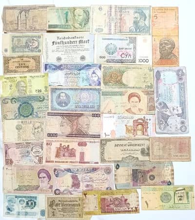 عملات مشكلة من مختلف الدول