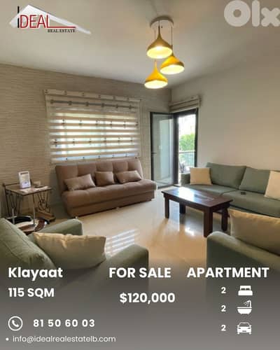 Apartment for sale in klayaat Keserouan شقة للبيع في القليعات كسروان