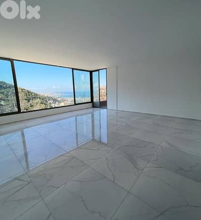 Apartment with Terrace for sale in Rabwe شقة مع تراس للبيع في الربوة