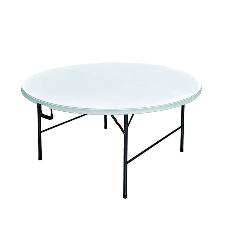 Portable Plastic Round Table - طاولة بلاستيكية دائرية محمولة 0