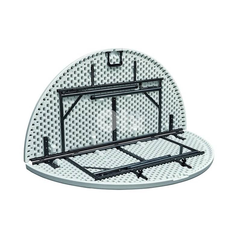 Portable Plastic Round Table - طاولة بلاستيكية دائرية محمولة 1