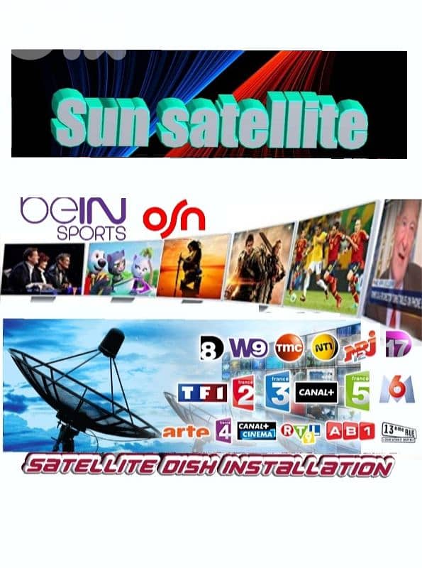 تركيب الدش في لبنان SUN-SAT USA-B045 CP 0