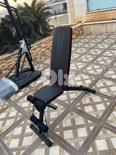 Adjustable dumbbells Bench