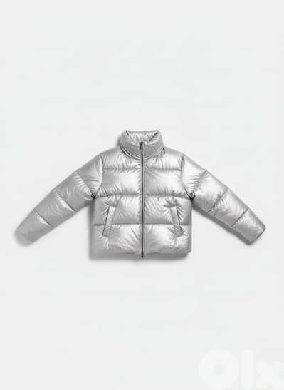 silver jacket size medium