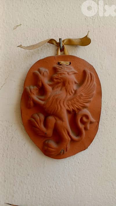 Umbrian Terracotta Wall Decorations – see description for pricing