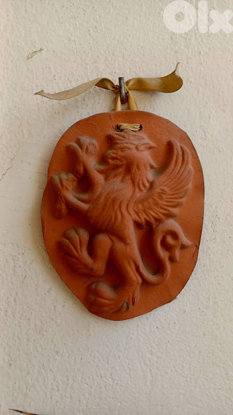 Umbrian Terracotta Wall Decorations – see description for pricing 0
