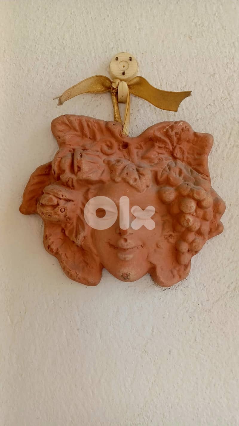 Umbrian Terracotta Wall Decorations – see description for pricing 3