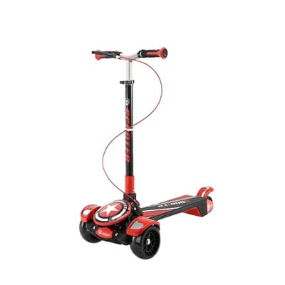 Foldable Scooter with Music Light - سكوتر قابل للطي مع ضوء موسيقي