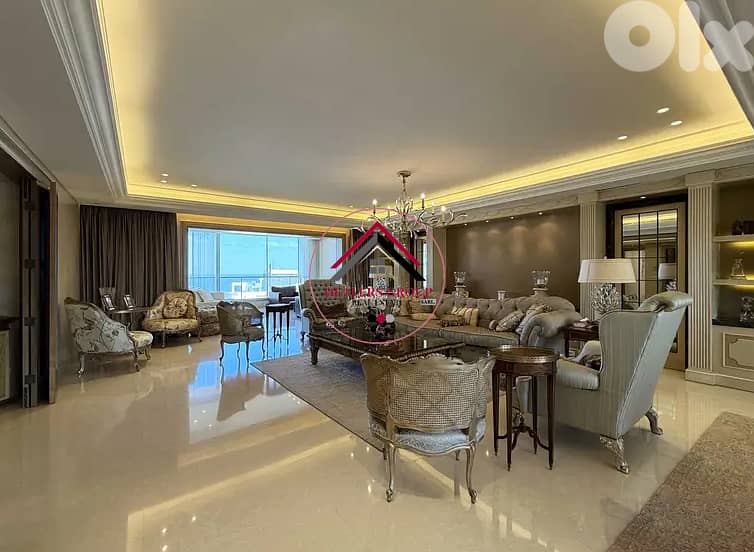 A New Wave of Living ! Super Deluxe Apartment for sale in Raouche 0