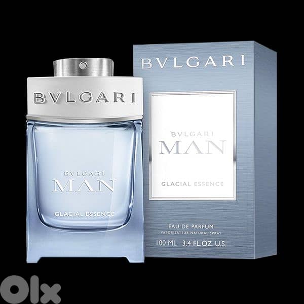 Bulgari Man Glacial Essence Eau De Parfum Pour Homme - 100ml 0