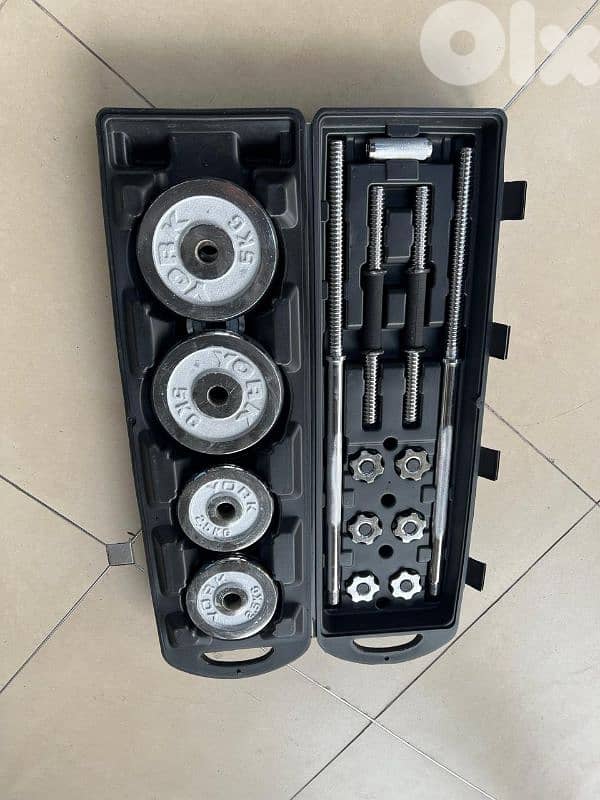 50kg Barbell and Dumbbell set 0