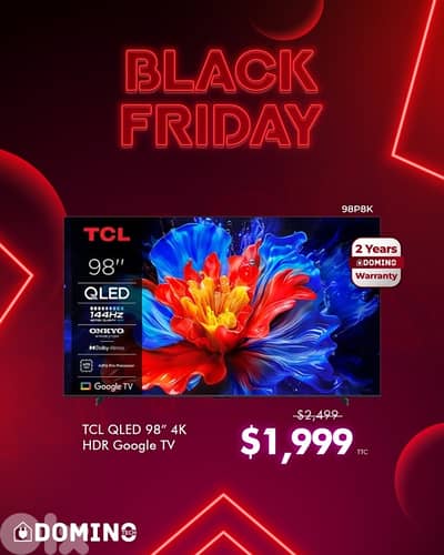 TCL Black Friday Offers (Swipe To View Offers)