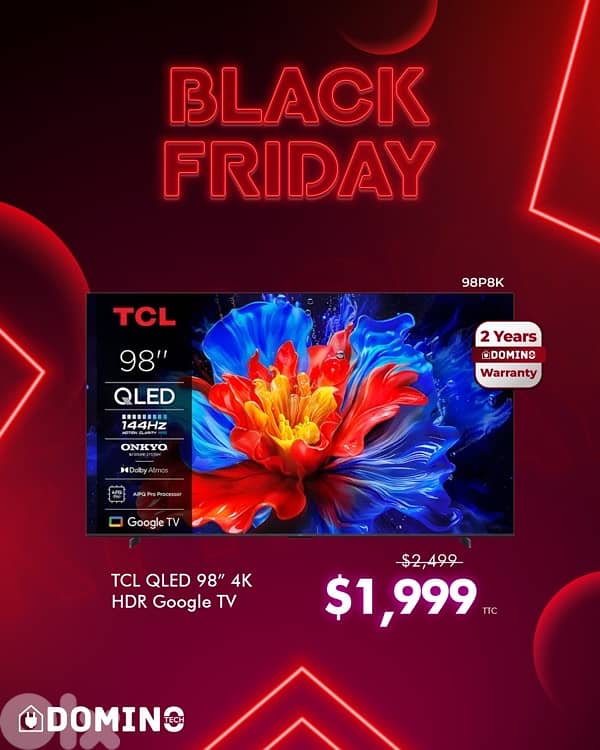 TCL Black Friday Offers (Swipe To View Offers) 0
