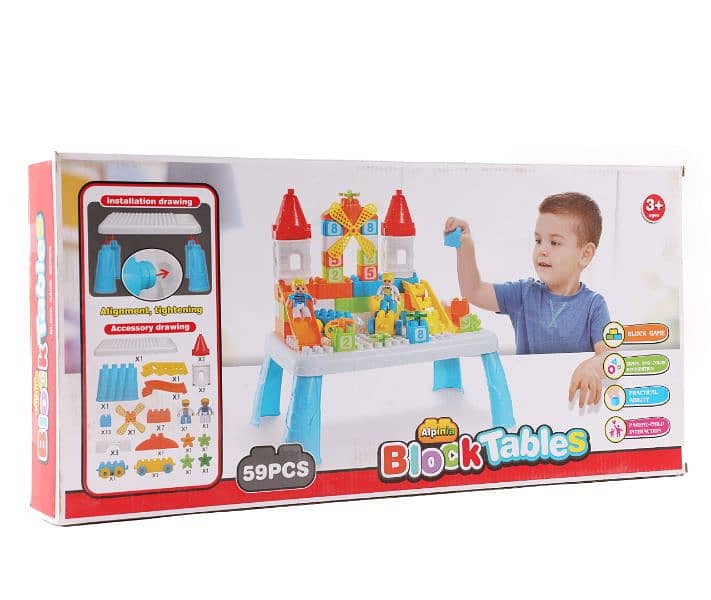 kids Blocks Table 0