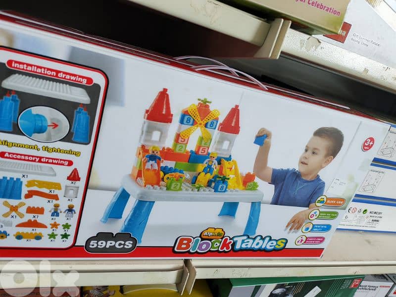 kids Blocks Table 3