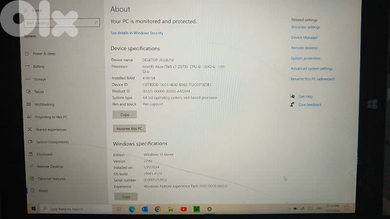 Laptop And Tablet Microsoft Surface Go 3 7