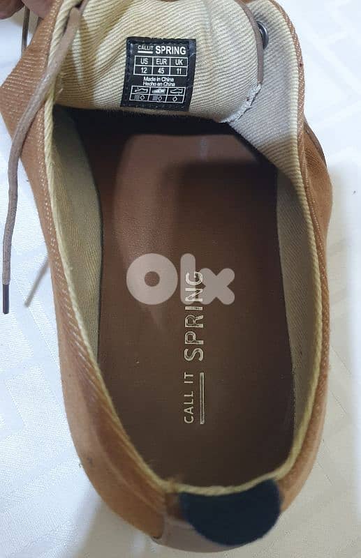 CALLITSPRING orginal mens leather shoes used a little n45 like new 20$ 6