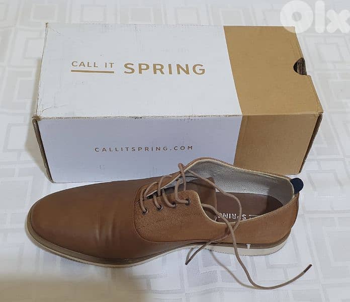 CALLITSPRING orginal mens leather shoes used a little n45 like new 20$ 8