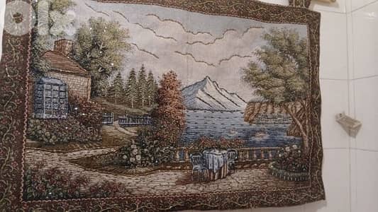 لوحه قماش حلوه روعه