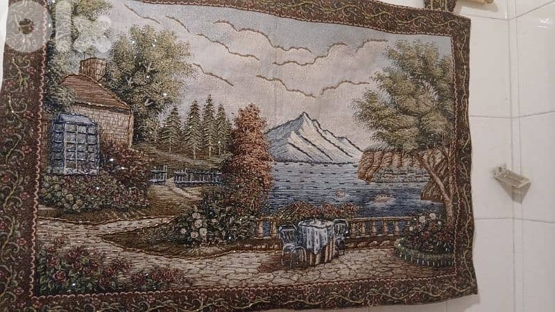 لوحه قماش حلوه روعه 0